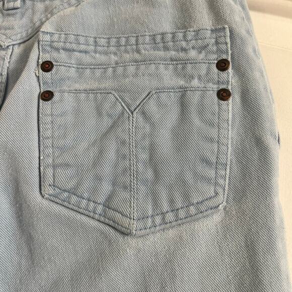 Levi’s Vintage 70’s Flared Bell Bottom Light Blue Jeans- Size 30/32 - Picture 4 of 12